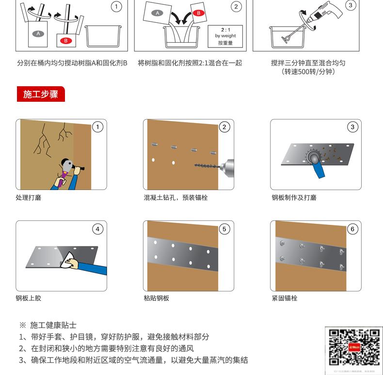 包钢密云粘钢加固施工过程